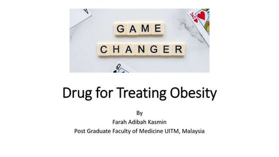 Drug for Treating Obesity