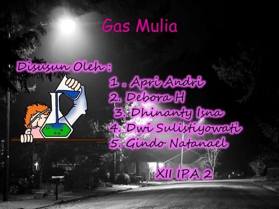 Gas mulia 