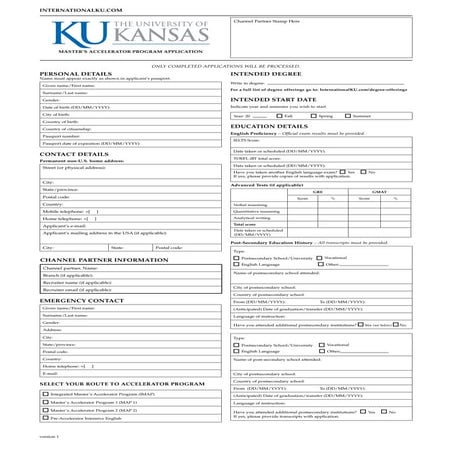 The university of kansas map 16-17_application_english_lr | PDF