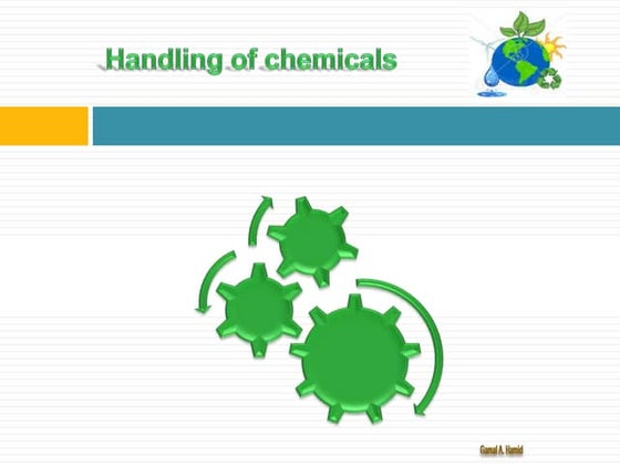 Hazardous chemicals handling