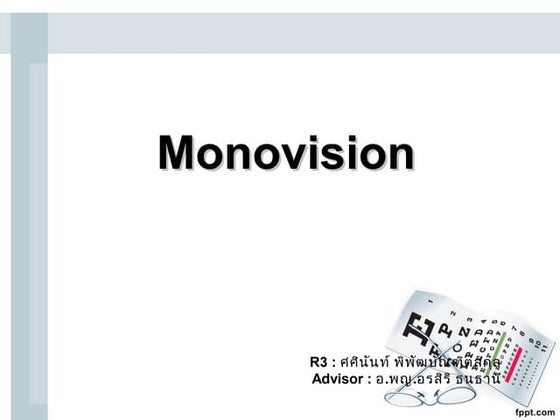 Monovision