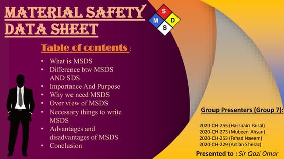 Msds