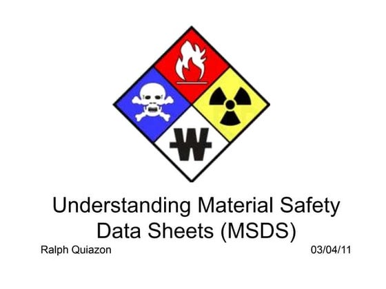 MSDS Safety