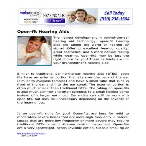 Open-Fit Hearing Aids | PDF | Free Download