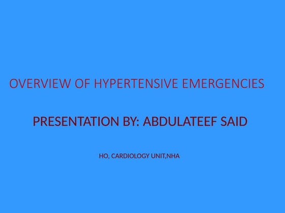 OVERVIEW OF HYP-WPS Office.pptx In Cardiology