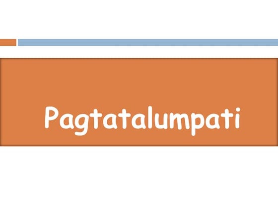 Pagtatalumpati