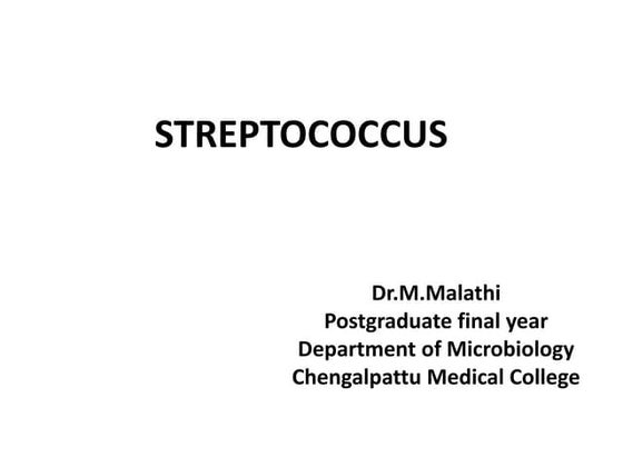 Streptococcus