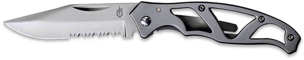 Gerber Paraframe Mini Serrated Edge Knife | Snowys Outdoors