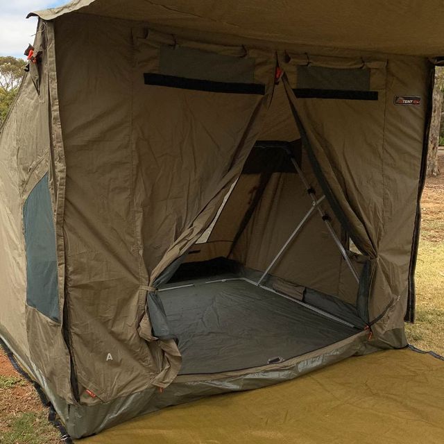 Oztent RV4 Canvas Touring Tent &minus; Internal view