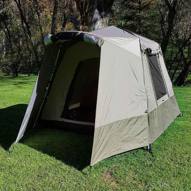 Black Wolf Turbo 240 X&minus;Lite LF Tent &minus; Setup outdoors