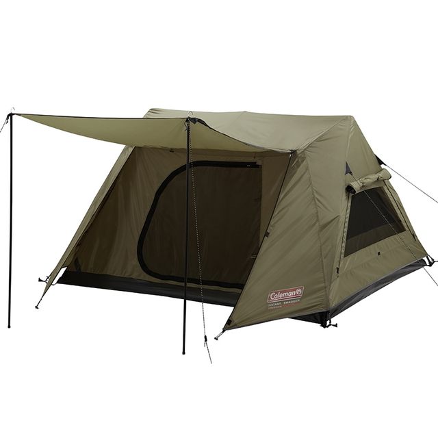 Coleman Instant Swagger 3P Tent &minus; Awning poles included	