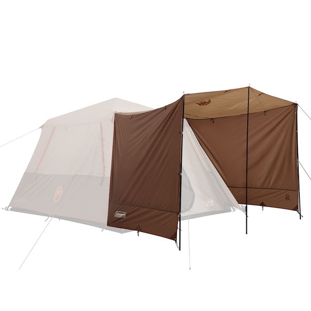 Coleman Instant Up Silver Series Evo Shade Awning &minus; Awning and 2 side walls