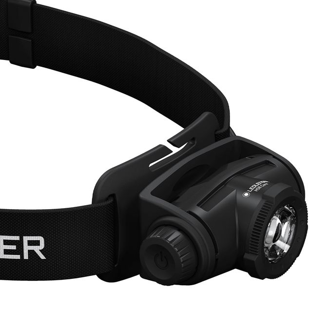 Ledlenser H5R Core Rechargeable Headlamp &minus; Step&minus;less dimming with the Wheel Switch