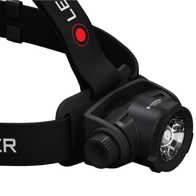 Ledlenser H7R Core Rechargeable Headlamp &minus; Step&minus;less dimming with the Wheel Switch