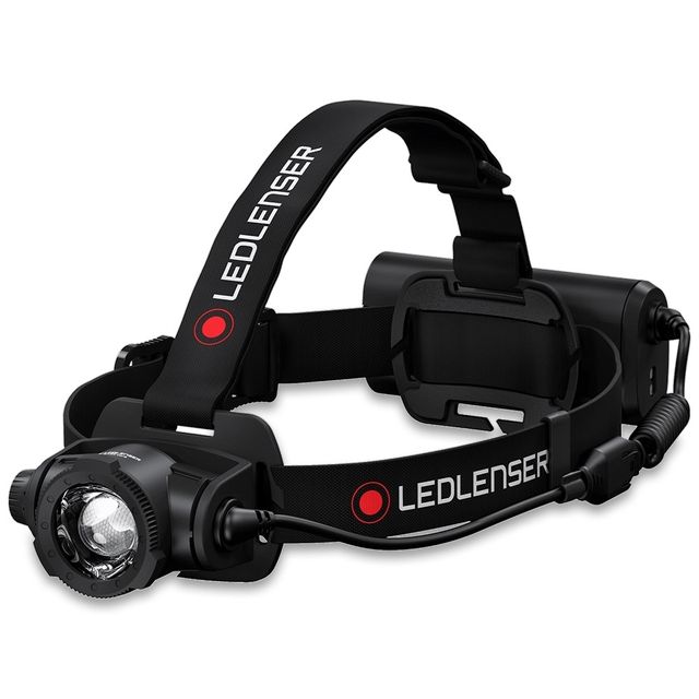 Ledlenser H15R Core Rechargeable Headlamp &minus; Long runtimes thanks to its powerful, removable battery with practical Magnetic Charging System