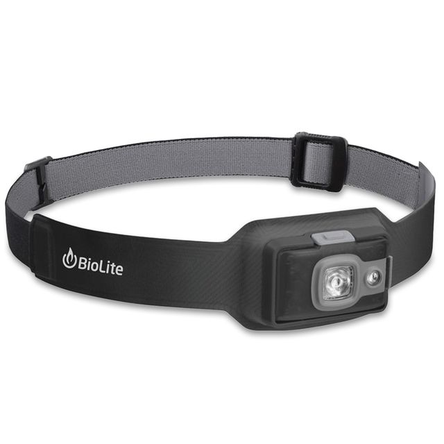 BioLite HeadLamp 200 Midnight Grey &minus; Superior lightweight and comfortable design