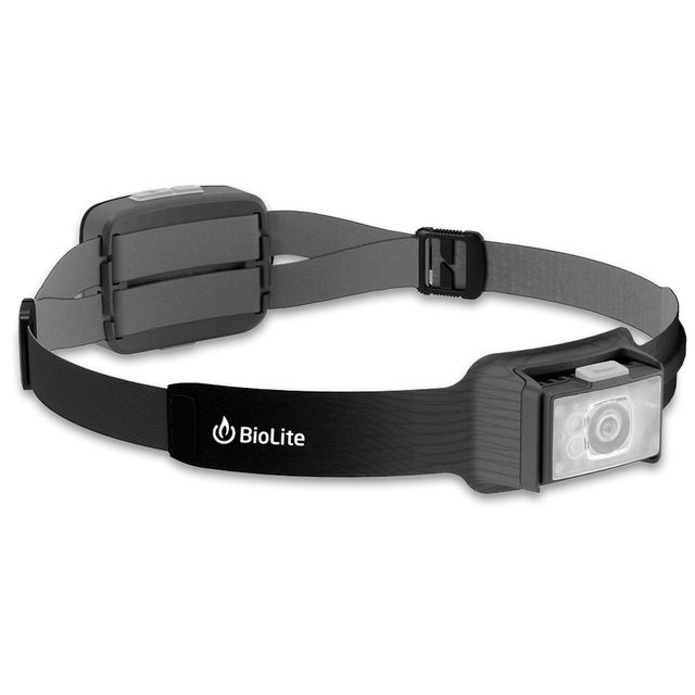 BioLite HeadLamp 750 Midnight Grey − Compact, powerful, and designed for high−performance activities