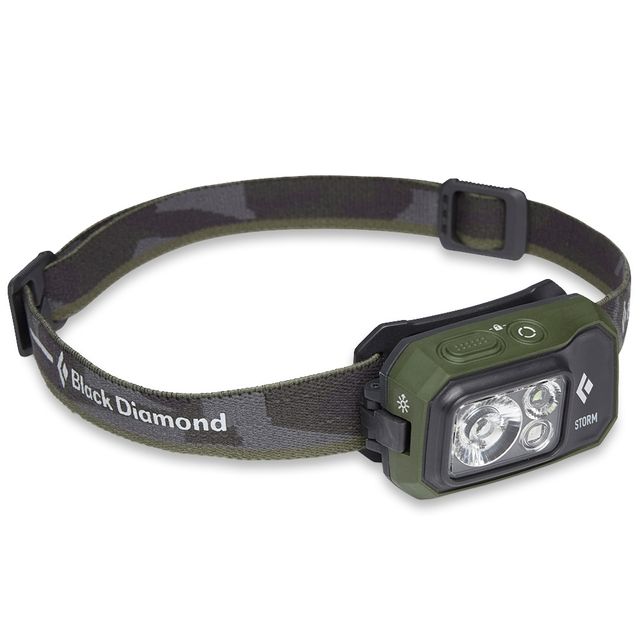 Black Diamond Storm 450 Headlamp Dark Olive &minus; 450&minus;lumen output