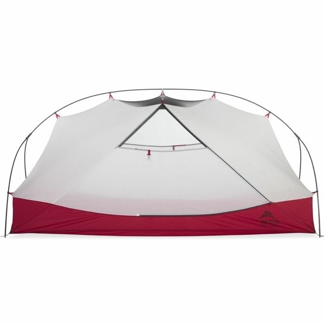 MSR Hubba Hubba 2 Tent &minus; Washed&minus;out grey inner to promote neutral, natural lighting