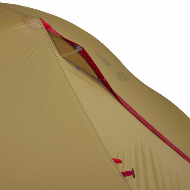 MSR Hubba Hubba 2 Tent &minus; Rainfly kickstand vent for airflow