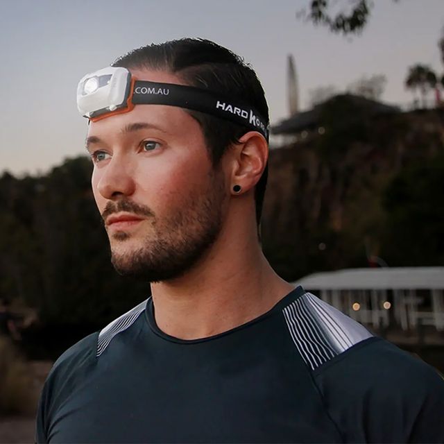 Hard Korr 145 Lumen Head Torch &minus; Strong long&minus;lasting headband