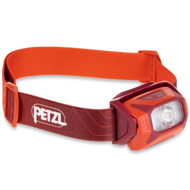 Petzl Tikkina 300 Headlamp Red &minus; 300&minus;lumen compact and easy&minus;to&minus;use headlamp