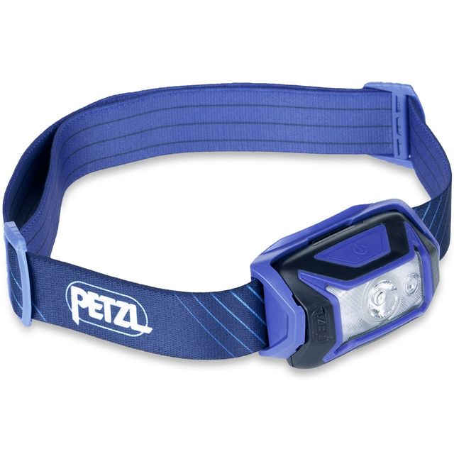 Petzl Tikka Core 450 Rechargeable Headlamp Blue &minus; 450&minus;lumen rechargeable headlamp with CORE battery included	