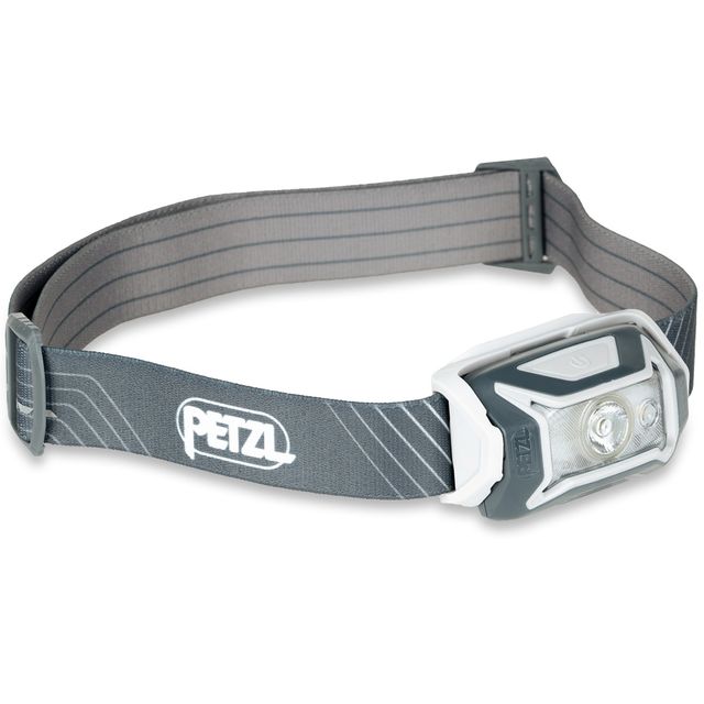 Petzl Tikka Core 450 Rechargeable Headlamp Gray &minus; 450&minus;lumen rechargeable headlamp with CORE battery included