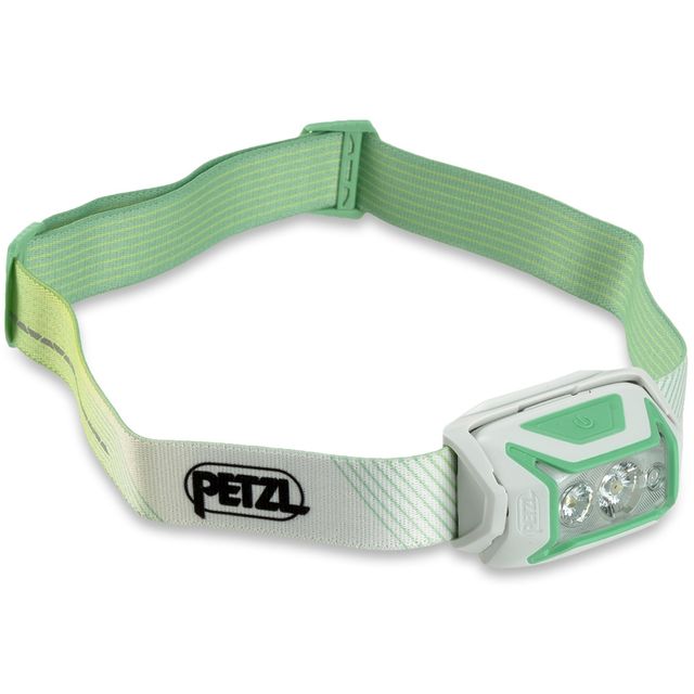 Petzl Actik Core 600 Rechargeable Headlamp Green &minus; Powerful, rechargeable, and easy&minus;to&minus;use 600&minus;lumen headlamp with red lighting