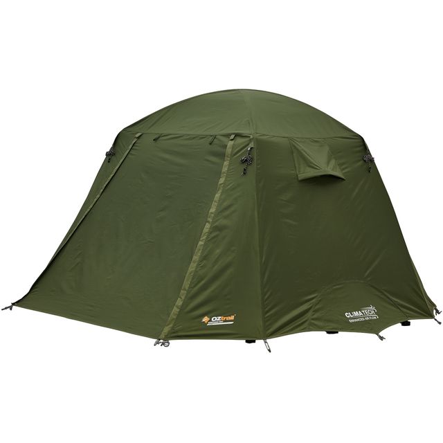 OZtrail Easy Fold 2P Stretcher Tent &minus; Fully sealed to keep you dry in rainy weather