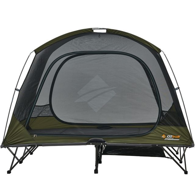 OZtrail Easy Fold 2P Stretcher Tent &minus; No&minus;See&minus;Um Mesh keeps the bugs at bay