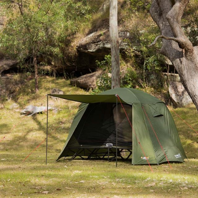 OZtrail Easy Fold 2P Stretcher Tent &minus; Suitable for a range of weather conditions