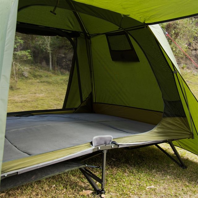 OZtrail Easy Fold 2P Stretcher Tent &minus; Internal storage pockets