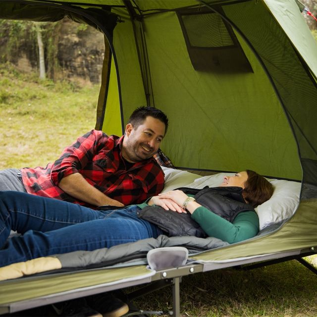 OZtrail Easy Fold 2P Stretcher Tent &minus; Comfortable fits two people