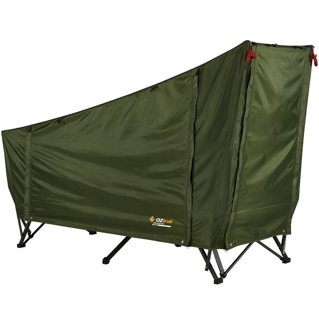 OZtrail Easy Fold 1P Stretcher Tent &minus; 150 kg weight capacity