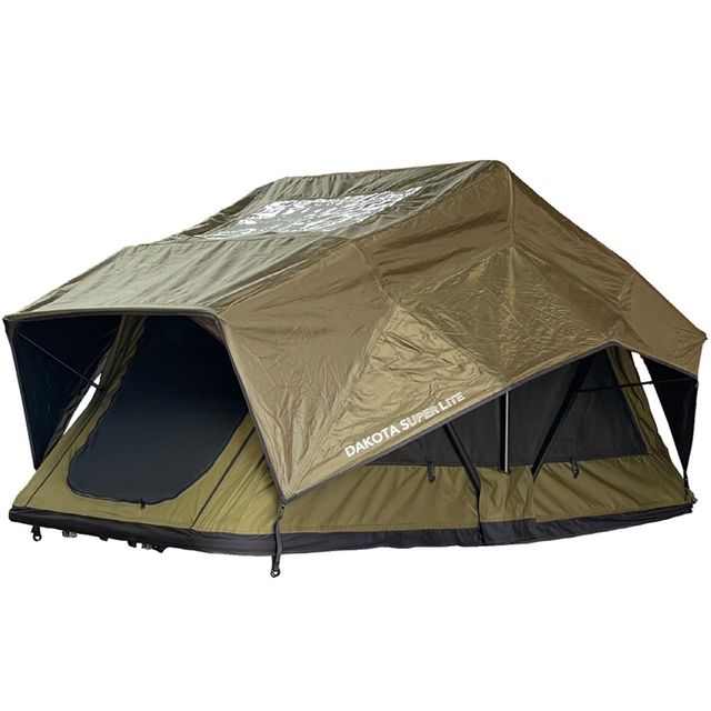 23Zero Dakota Super Lite Roof Top Tent &minus; Space&minus;efficient and lightweight rooftop tent weighing in at only 41 Kg