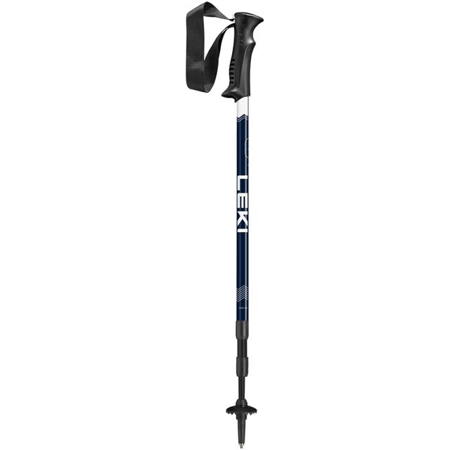 Leki Eagle Hiking Poles Midnight Blue Dark Metallic White &minus; Slim internal adjustment system guarantees the best possible hold