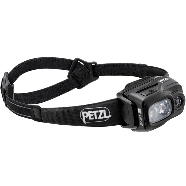 Petzl Swift RL 1100 Headlamp Black &minus; Ultra&minus;powerful and intelligent 1100&minus;lumen headlamp