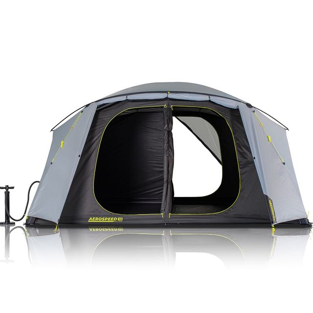 Zempire Aerospeed 10 Air Tent &minus; Fully inflatable air frame with pre&minus;attached fly inflates in under 2 min