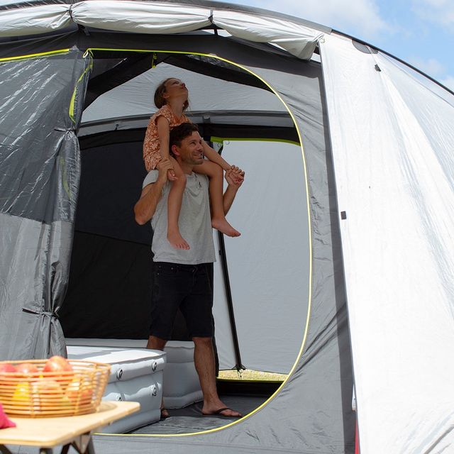 Zempire Aerospeed 10 Air Tent &minus; Full head&minus;height living area offers plenty of room inside for a comfortable living space