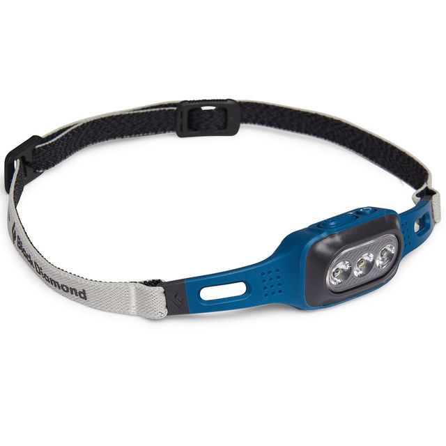 Black Diamond Deploy 325 Run Light Rechargeable Headlamp Creek Blue &minus; Ultra&minus;light 325&minus;lumen running headlamp