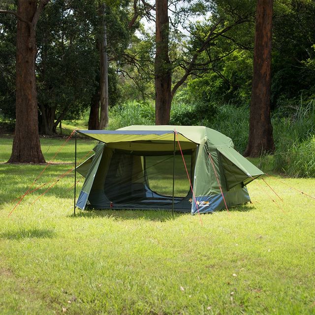 OZtrail Fast Frame 3P Tent &minus; Entries on both sides for easy access into and out of the tent 
