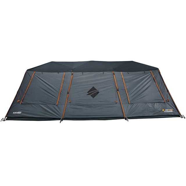 OZtrail Fast Frame BlockOut Lumos 10P Tent &minus; Heavy duty 150D flysheet with 3000mm waterhead rating for maximum weather protection