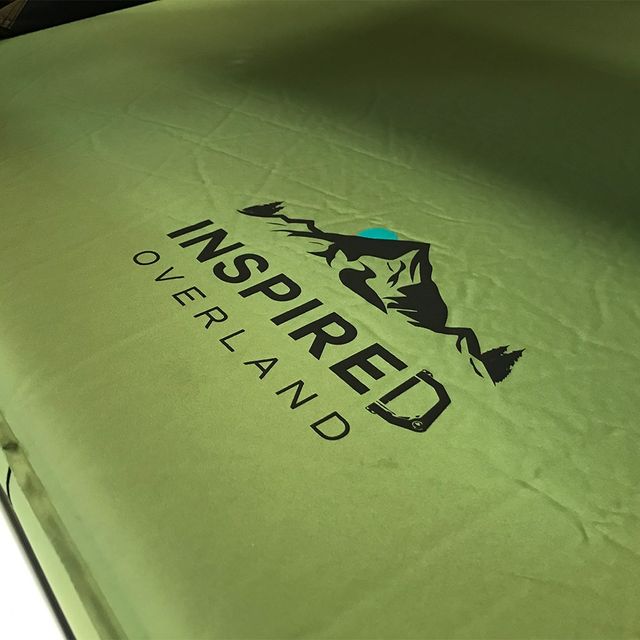 Inspired Overland Carbon Fibre Lightweight Rooftop Tent &minus; Self&minus;inflating air mattress with anti&minus;condensation pad	