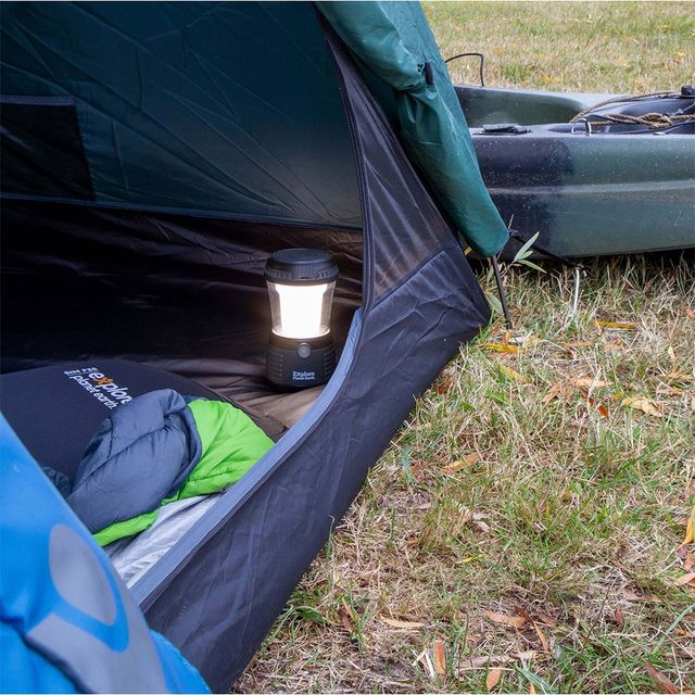 Explore Planet Earth Spartan 2 Hiking Tent &minus; Super&minus;fine insect mesh door