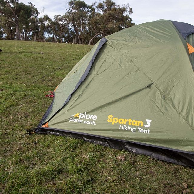 Explore Planet Earth Spartan 3 Hiking Tent &minus; Setup in minutes