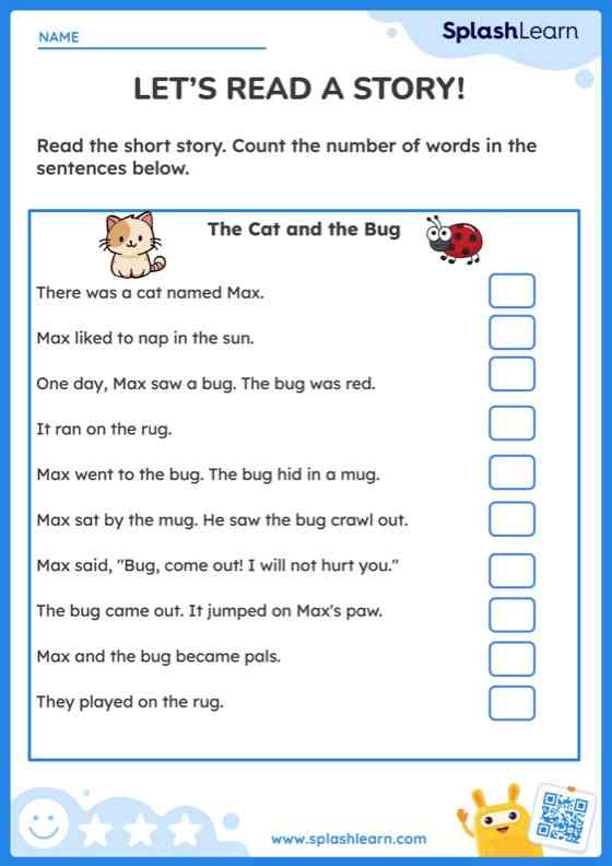 Let's Read a Story and Count the Words