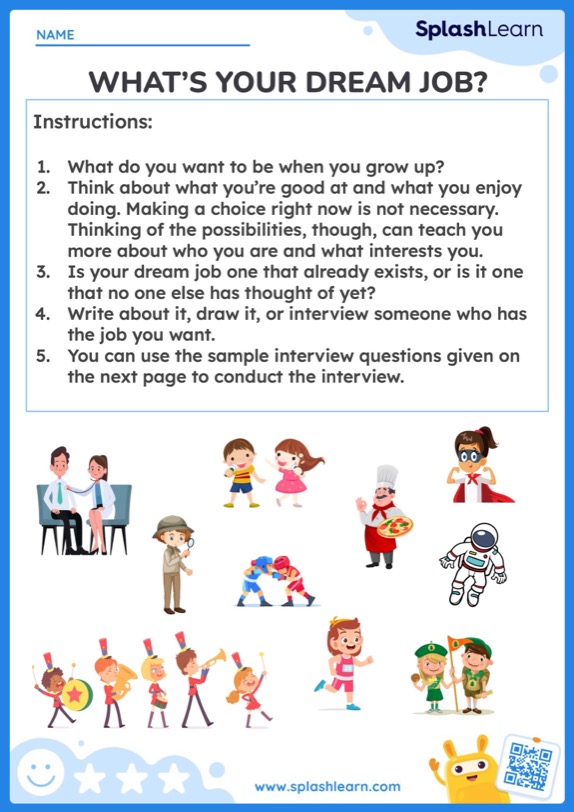 Lets Interview and Communicate! Worksheet