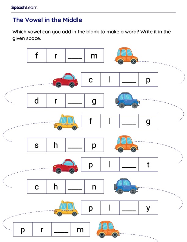 Let's Complete the Word Worksheet