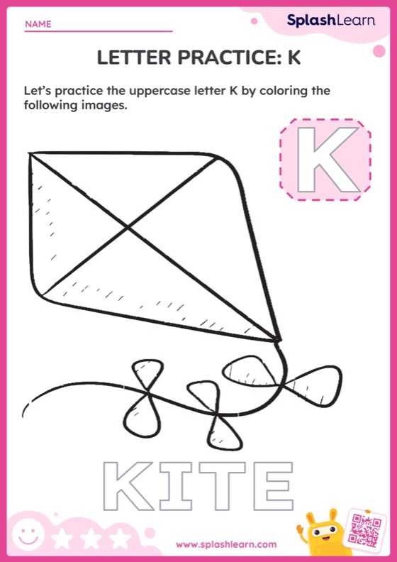 Letter Practice: K - Worksheet